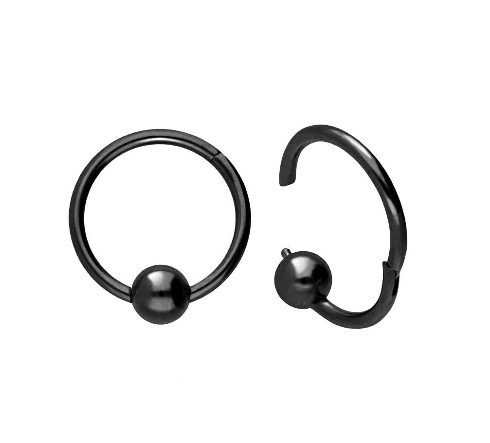 Anneau BCR clicker black