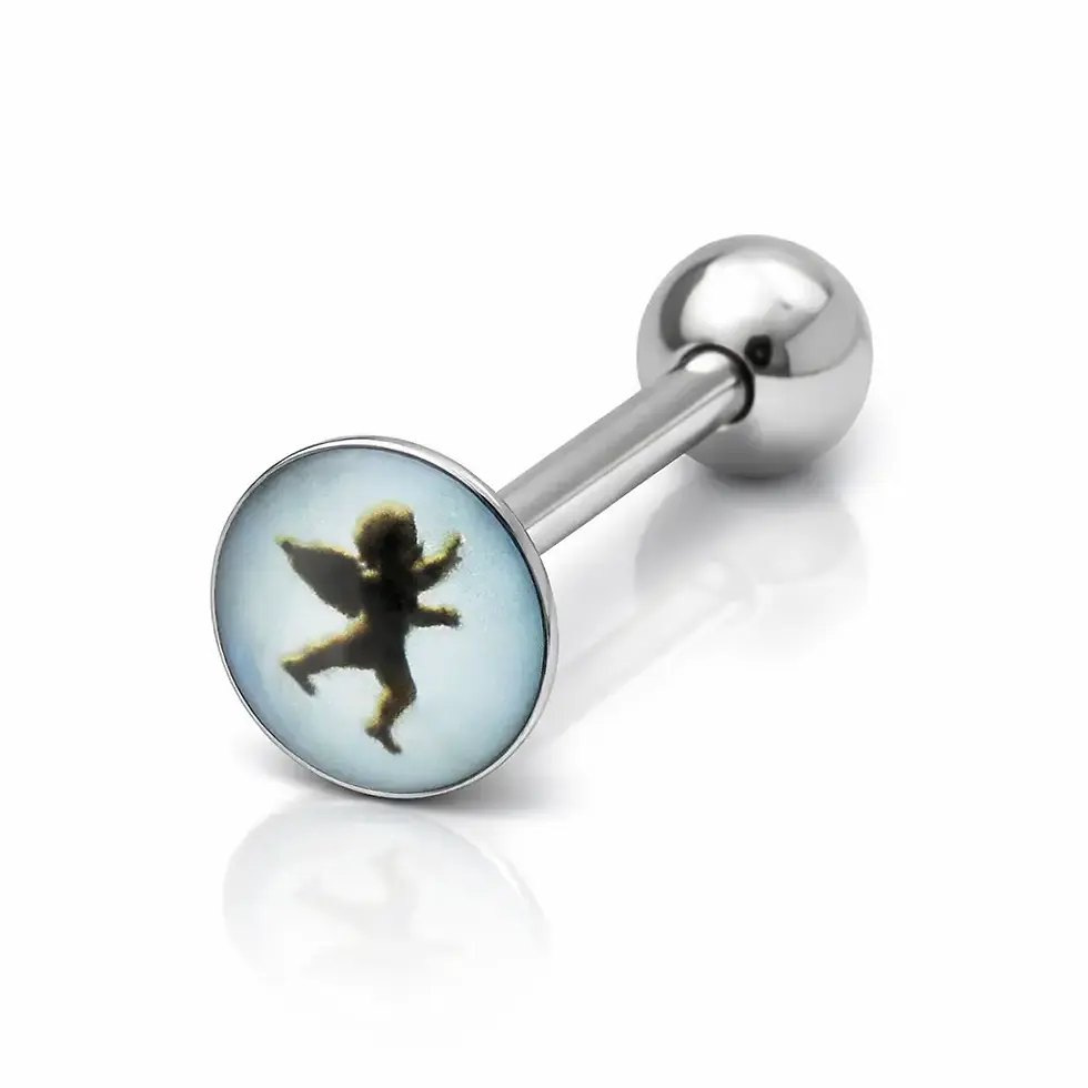 Piercing langue ange