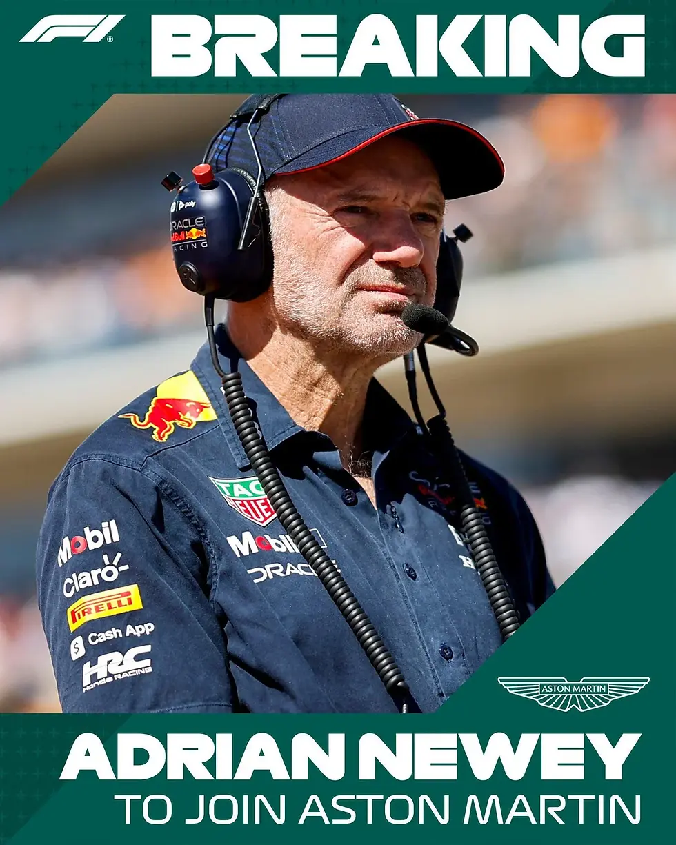 Adrian Newey Joins Aston Martin