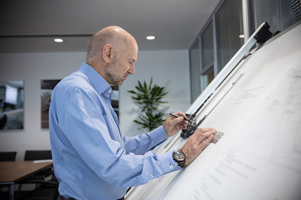 Adrian Newey Designing