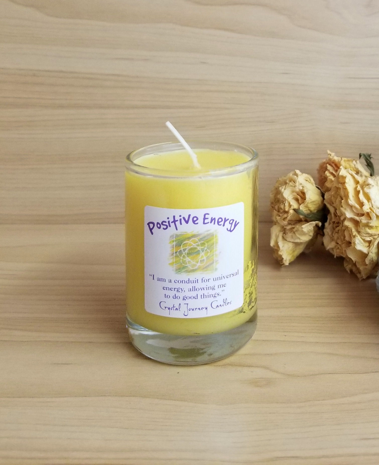 Crystal Journey Candles- Soy Positive Energy