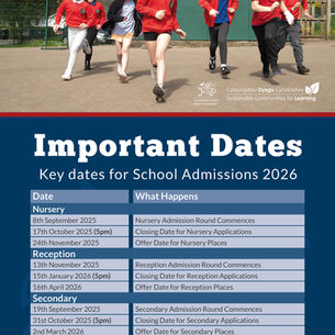 Important Admissions Dates