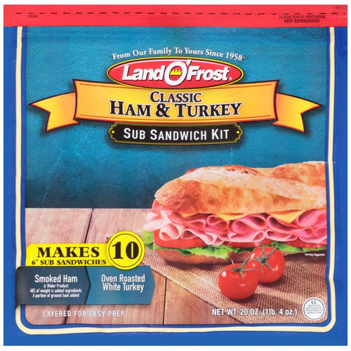 Land O Frost Honey Ham & Turkey