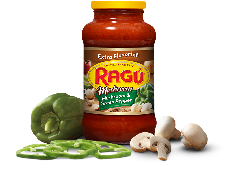 Ragu Mushroom & Green Pepper Sauce...24oz