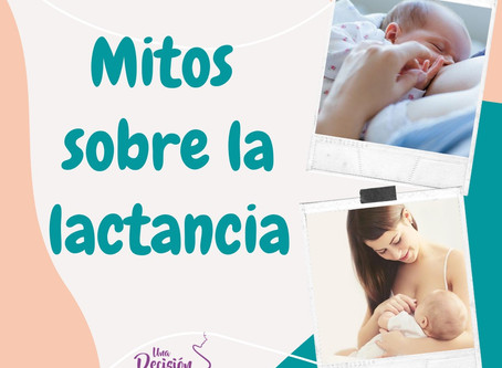 Mitos sobre la leche materna