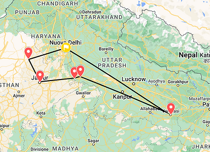 Itinerario in India del Rajasthan e Varanasi