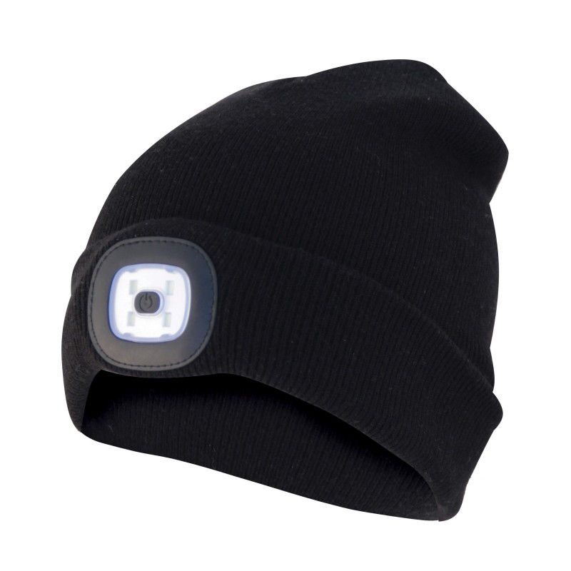 TX9128 - Bonnet+LED Frontale Noir TX