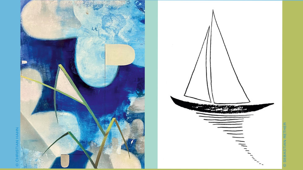 AUSSTELLUNGS-ERÖFFNUNG:    Christian Hahn Malerei & Sebastian Rether Zeichnungen (1)