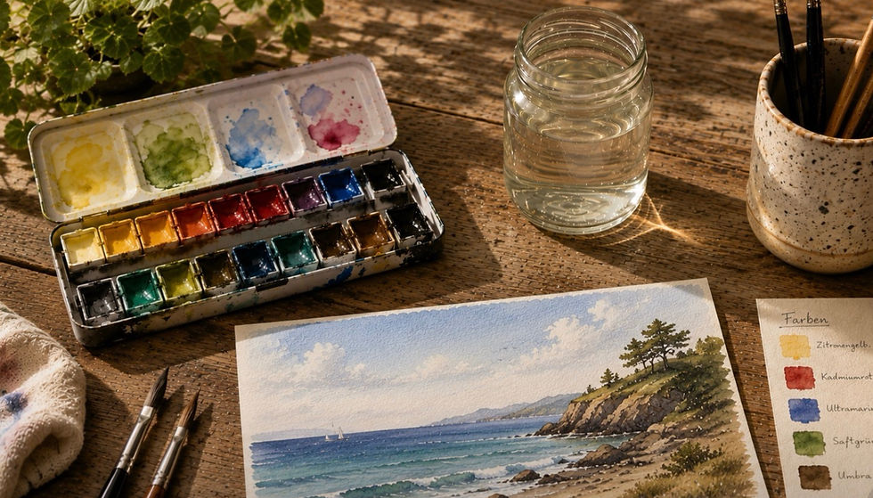 Aquarell-Miniaturen Workshop