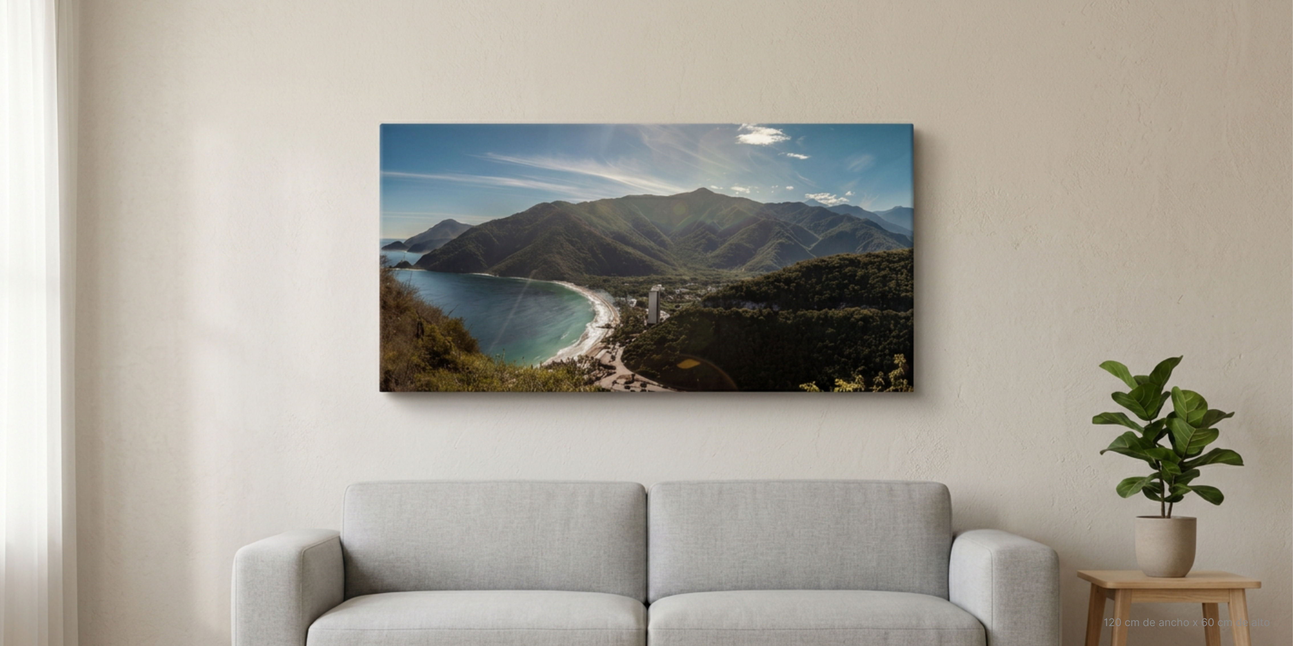 Bahía de Cata - Lienzo, Canvas