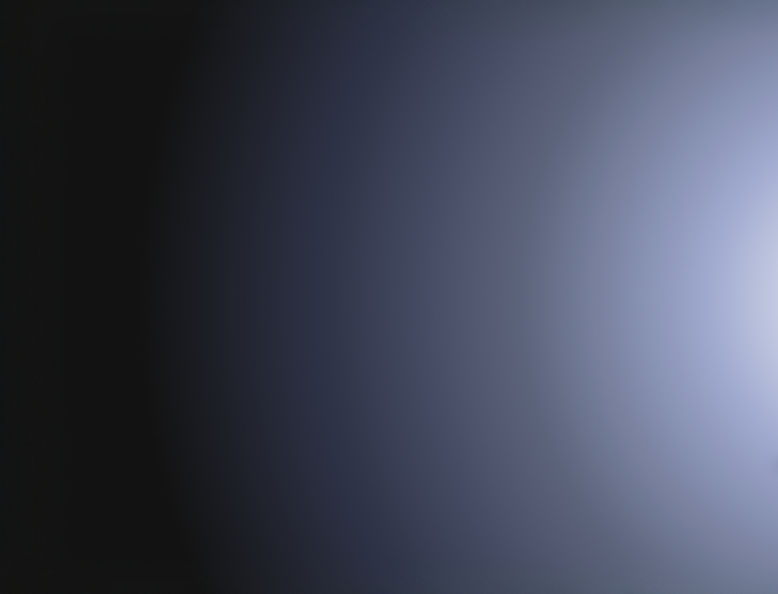 Gradient blue to white background