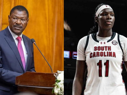 Wetang’ula congratulates Madina Okot after WNBA draft selection