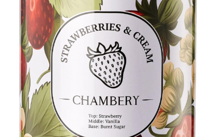 Chambery Candle - Strawberries and Cream