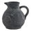 Thumbnail: Dark Grey Anthracite rustic jug with handle