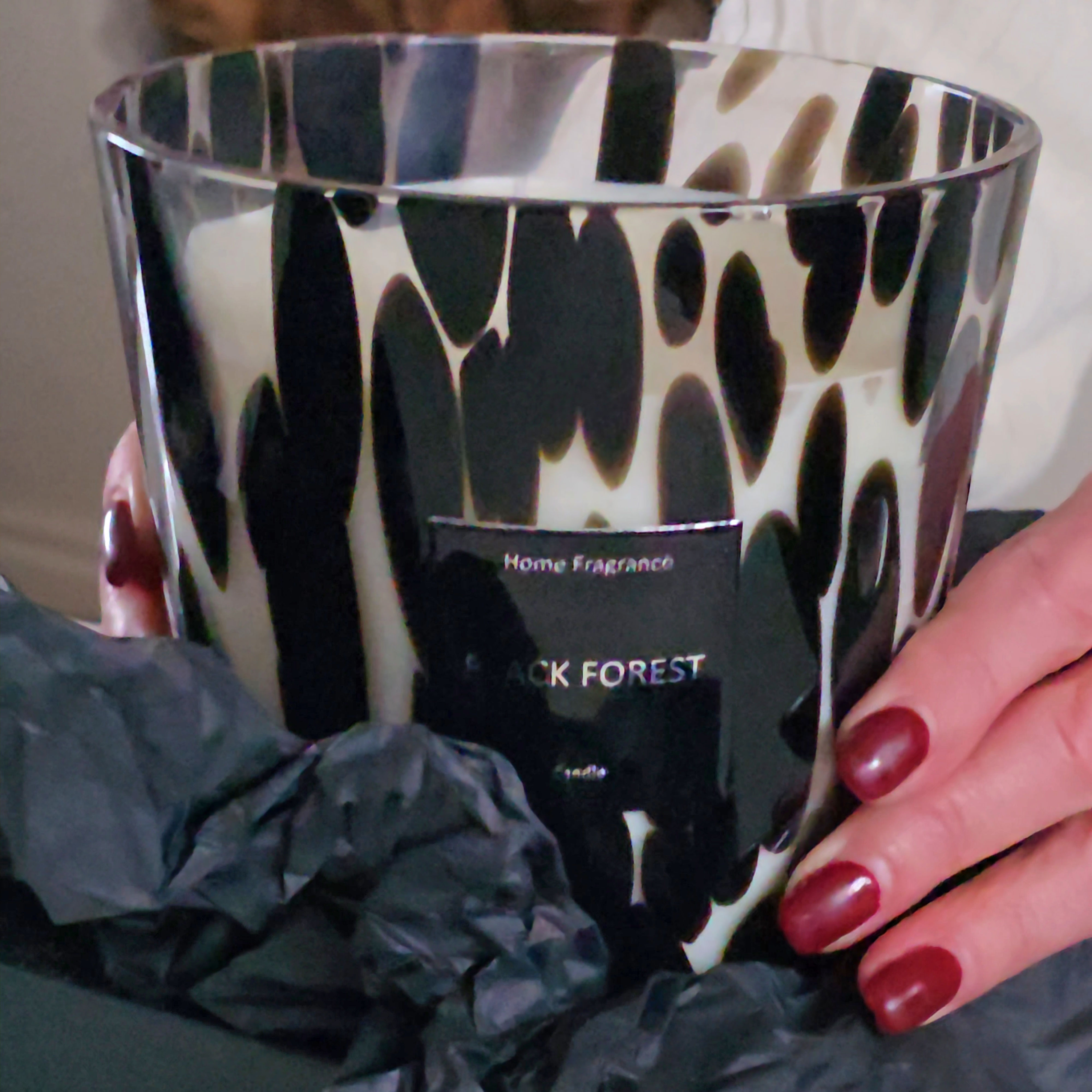 Black Forest Luxe Speckled 3 Wick Candle