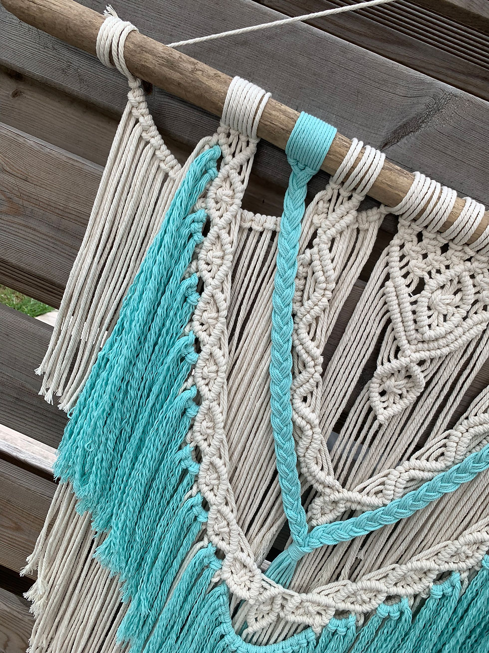 Miniature : Macramé Mural IDRA XL