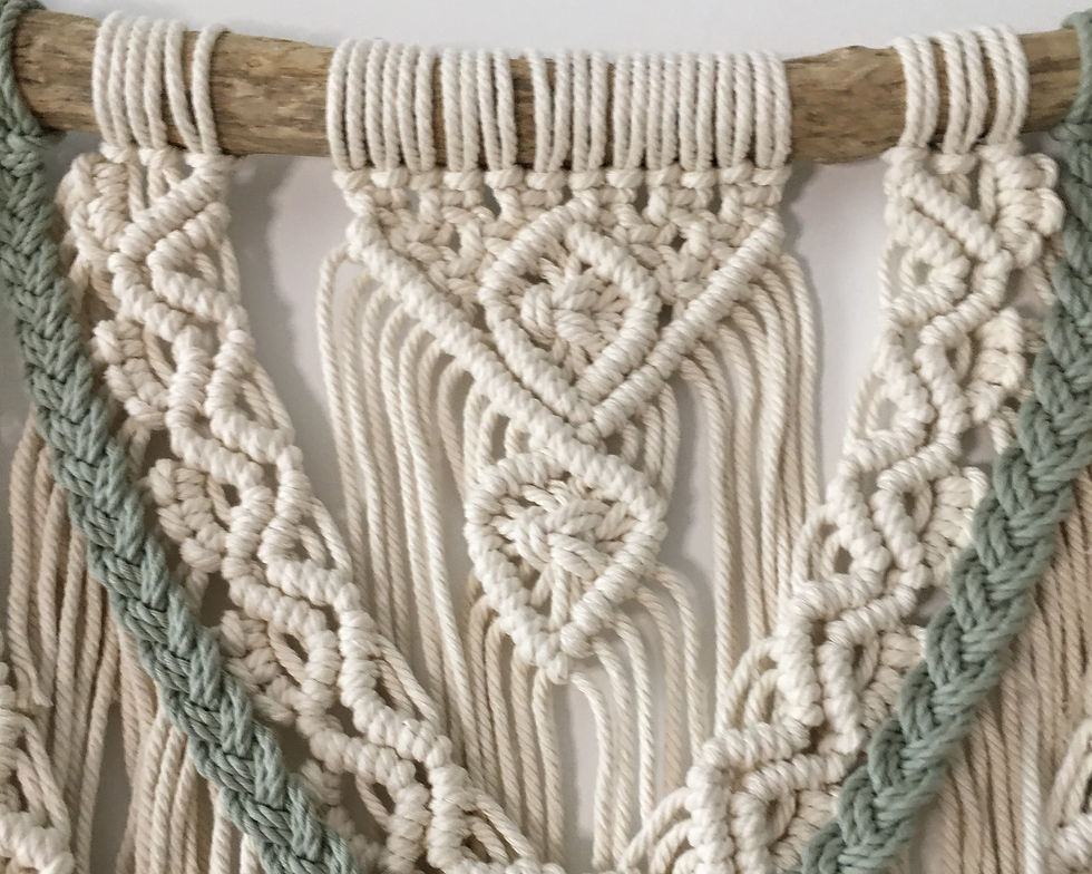 Miniature : Macramé Mural IDRA