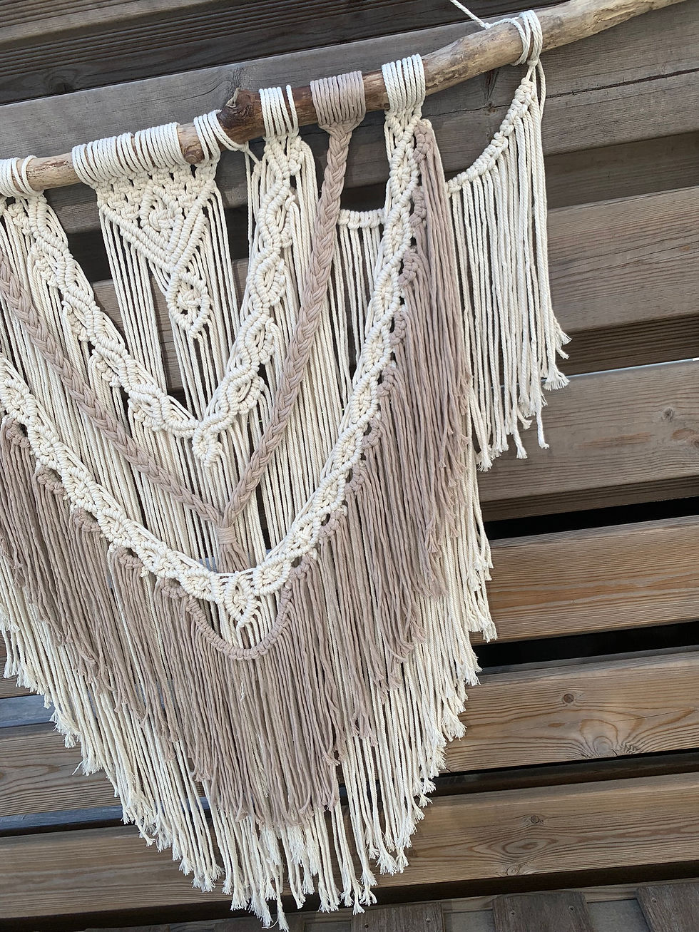 Miniature : Macramé Mural IDRA XL