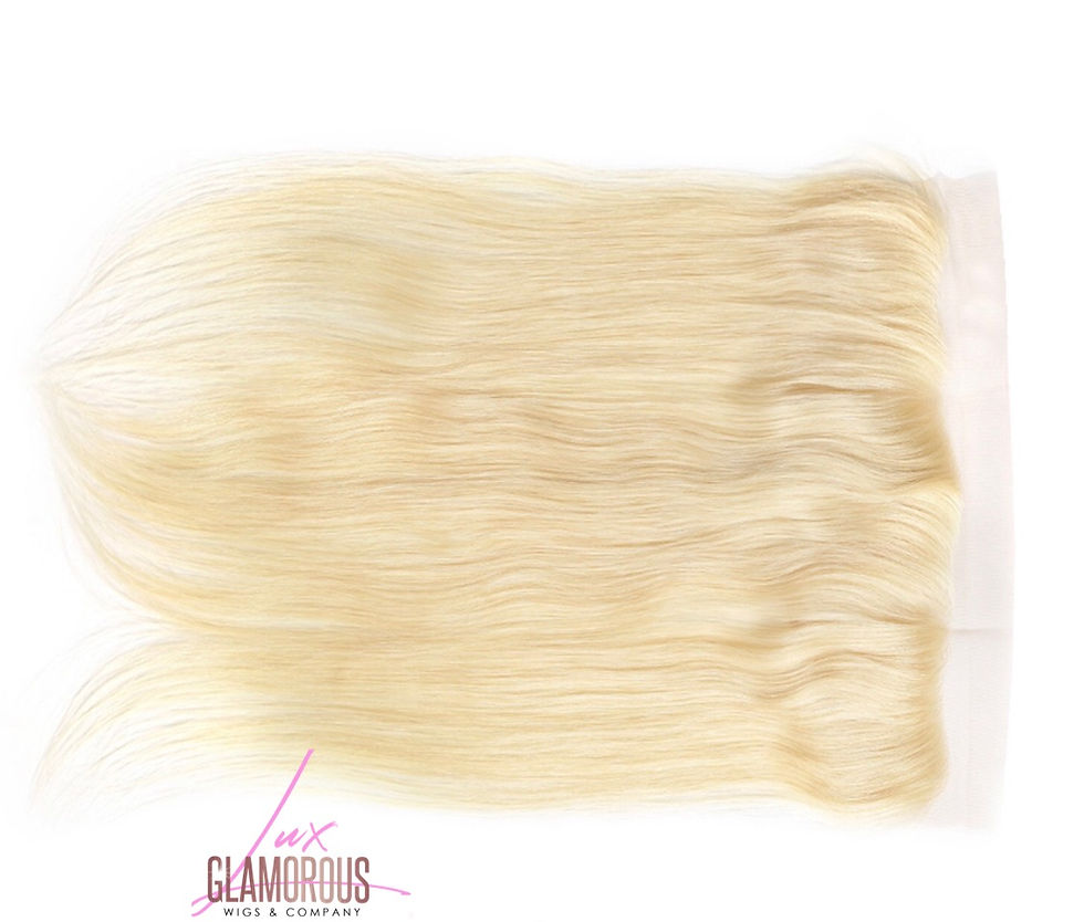 BLONDE STRAIGHT FRONTALS