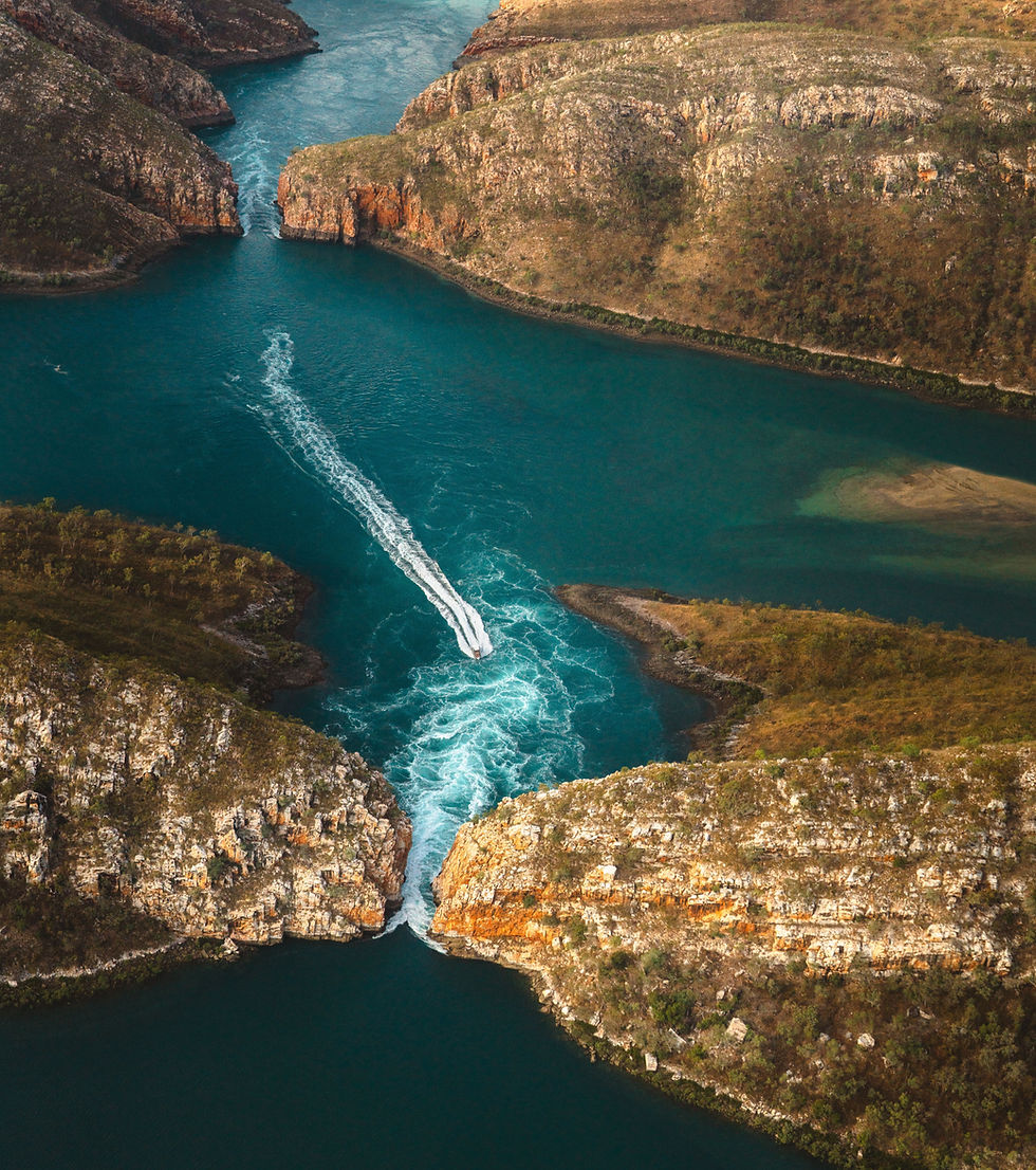 Horizontal Falls boat tour travel guide Western Australia
