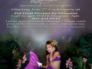 Mystical Mermaid Portraits Session