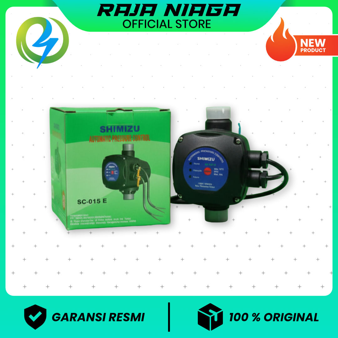 OTOMATIS POMPA SHIMIZU SC-015. MESIN OTOMATIS SHIMIZU ELEKTRONIK