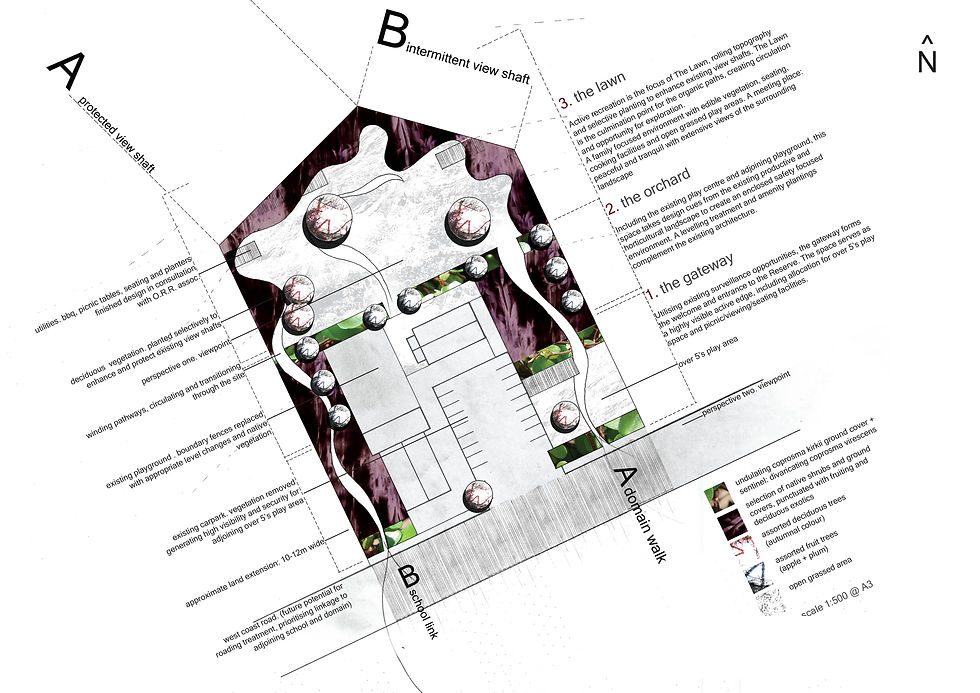 Field la A3 oratia hall reserve concept-4