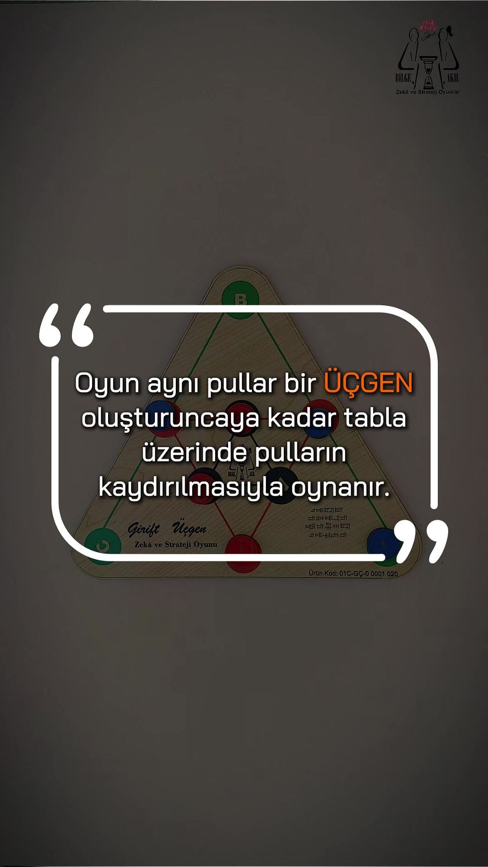 Küçük resim: GİRİFT ÜÇGEN (Türk Zeka ve Strateji Oyunu)