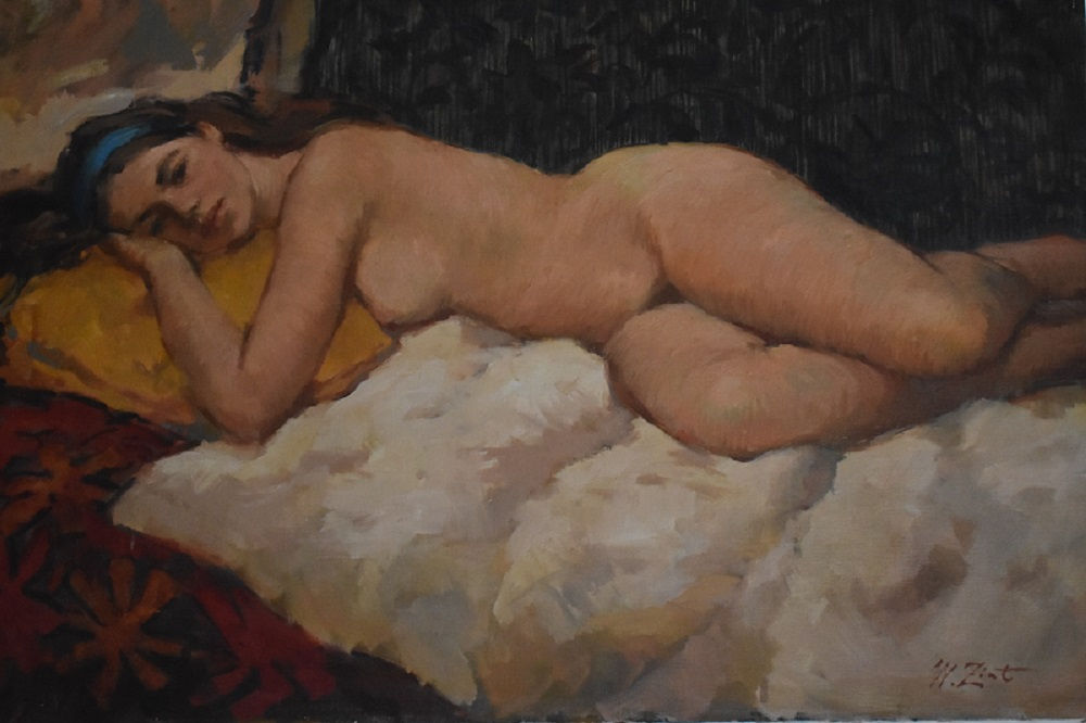WADE ZINT Woman Laying on Side