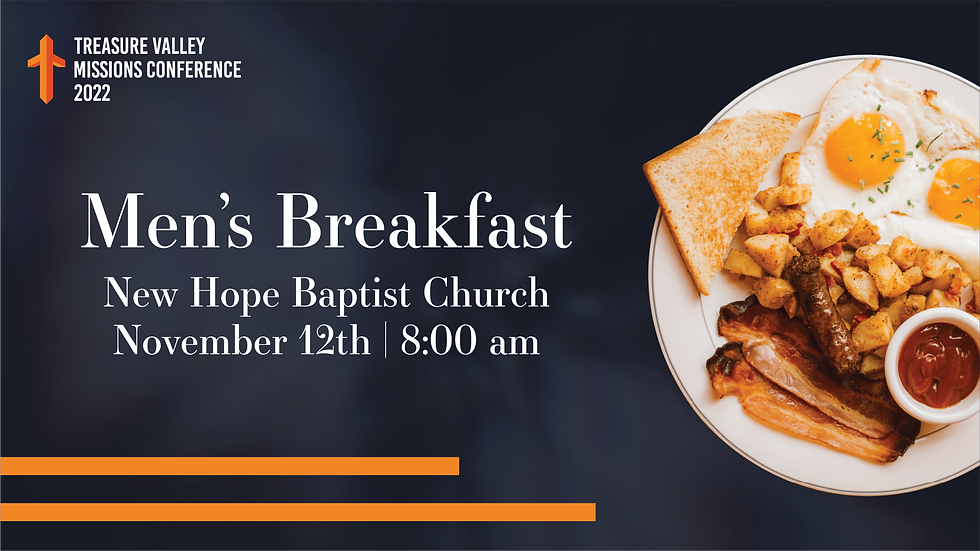 Missions Conference Men's Breakfast 