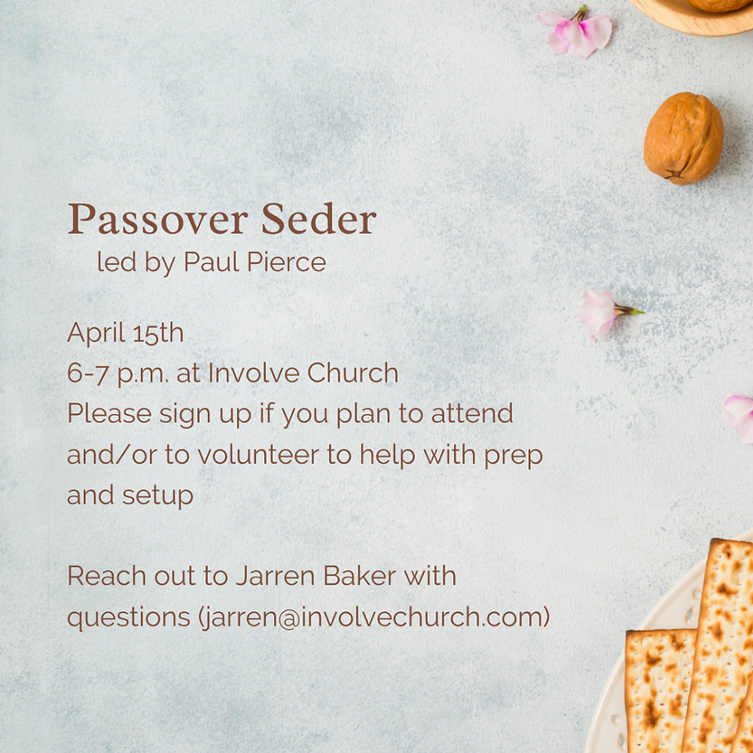 Good Friday Passover Seder