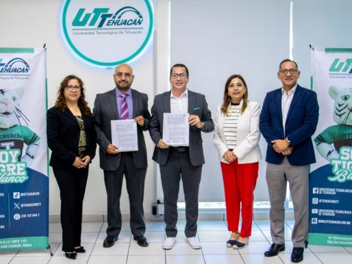 UTTehuacán firma convenio de colaboración con ITSCS