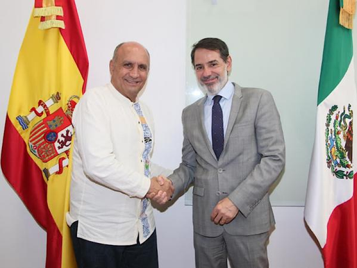 Puebla y España reafirman cooperación estratégica económico-industrial