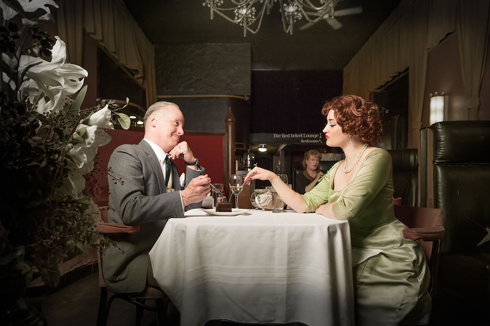 1950s dinner for two at the Rendezvo