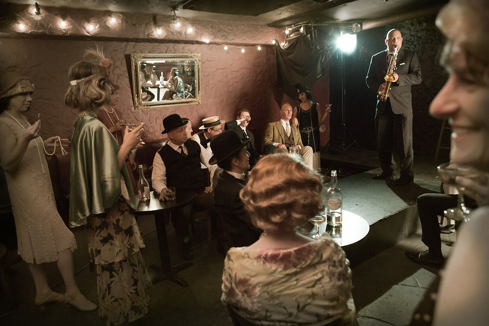 The speakeasy floor show