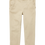 Thumbnail: Toddler Girls Uniform Ruffle Stretch Skinny Chino Pants