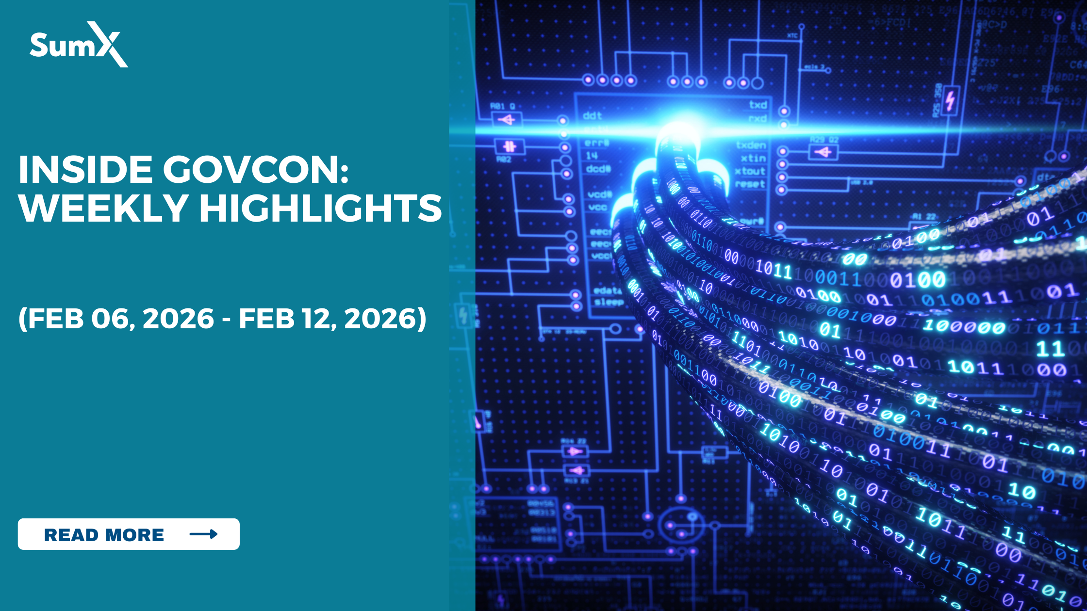 Inside GovCon: Weekly Highlights ( FEB 06, 2026 - FEB 12, 2026 )