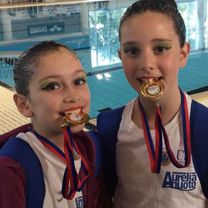 Brillanti risultati del sincro propaganda Unicusano Aurelia Nuoto