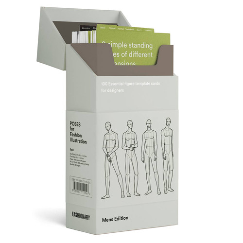 洋書 Poses for Fashion Illustration (Card Box Poses for Fashion Illustration (Card Box) - Women's Edition
