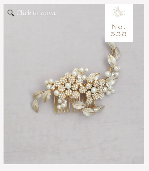 Twigs & Honey headpiece