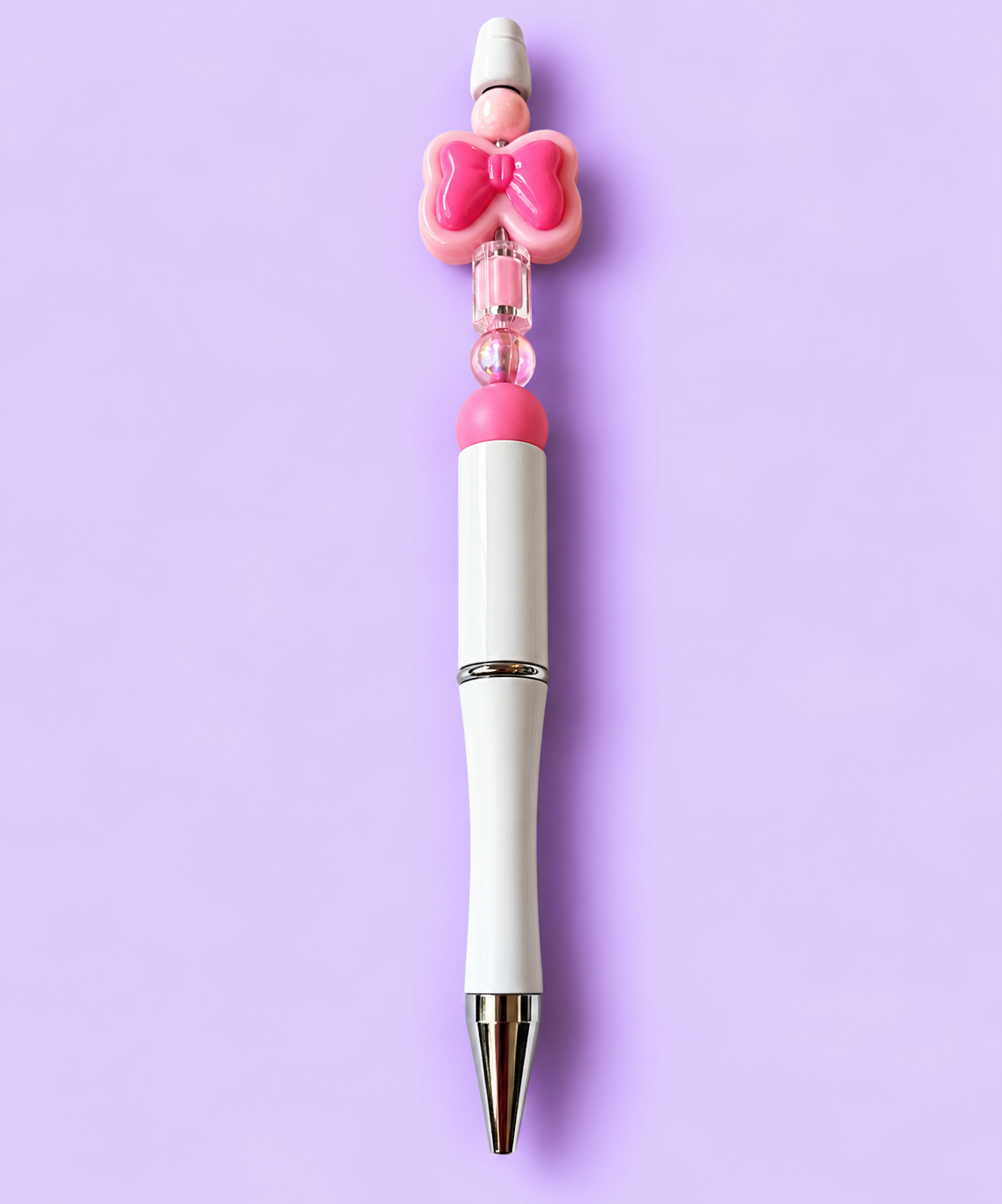 Pink Bow Ink Pen