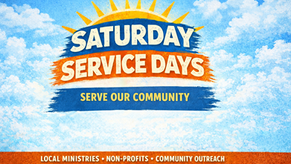 Saturday Service Days