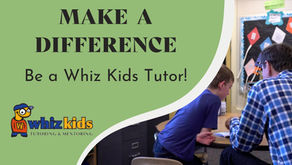 Be A Whiz Kids Tutor!