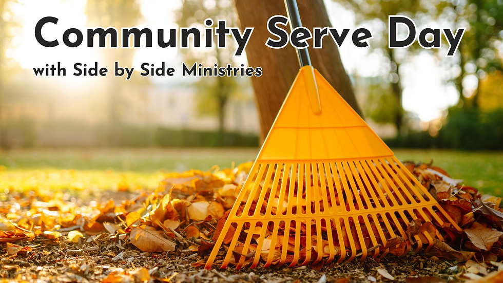 Community Serve Day with Side by Side Ministries