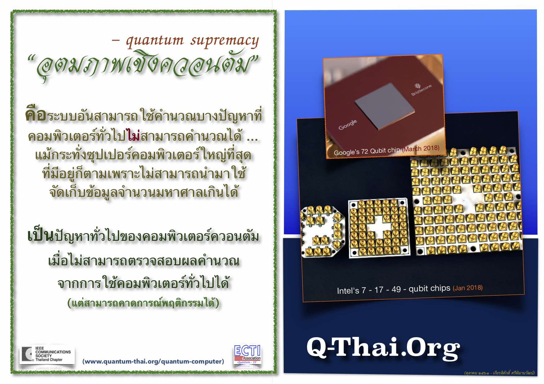 อุตมภาพเชิงควอนตัม-Quantum Supremacy