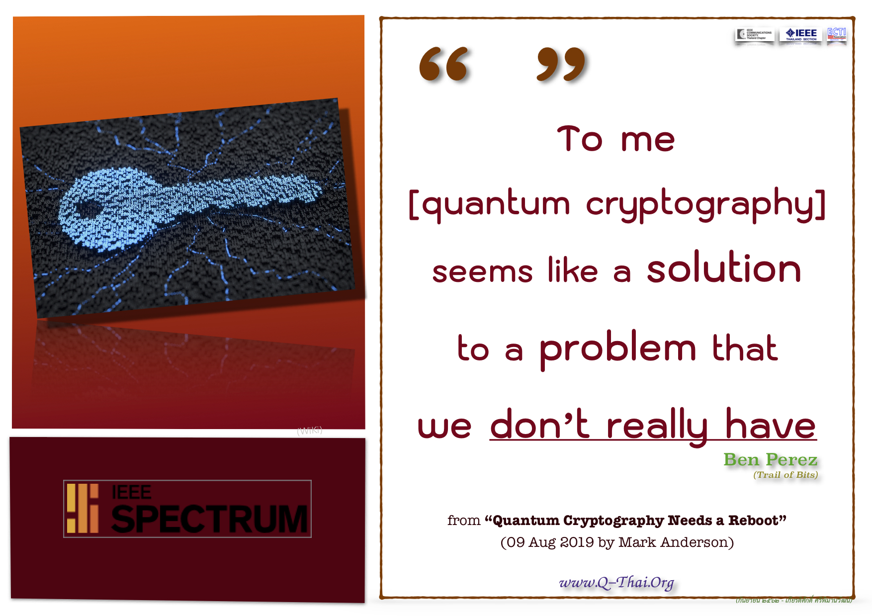 IEEE Spectrum Aug 2019 (Ben Perez)