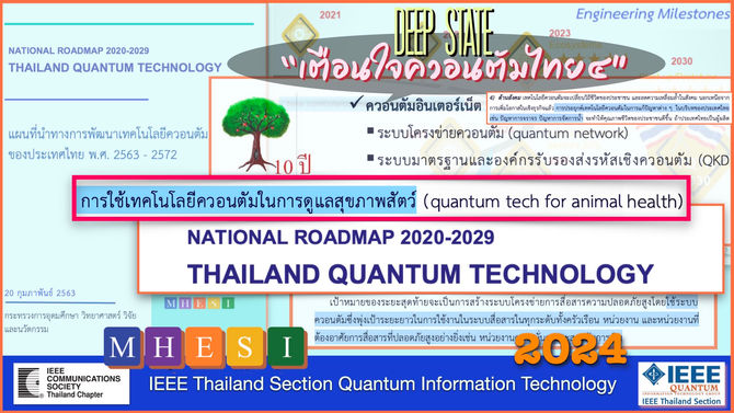 เตือนใจควอนตัมไทย ๔ | Retraction in Thai Quantum Policy & Roadmap | ตรวจทานนโยบายควอนตัมและแผนที่วิถีไทย | Special Report 2024