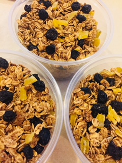 Arranged Food and Objects