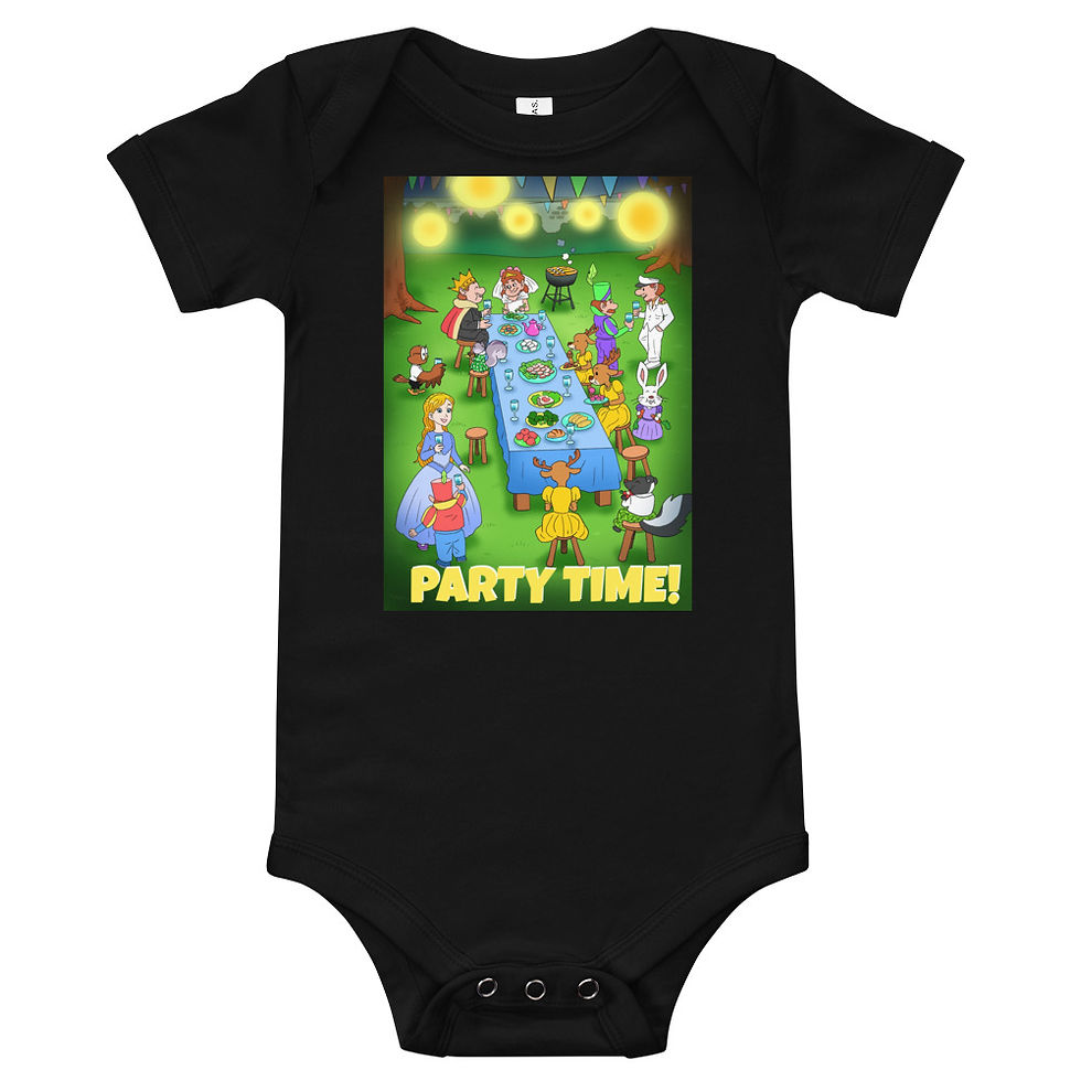 Miniatyrbild: Party Time Baby T-Shirt