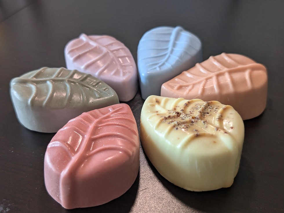 Thumbnail: Leaf Shaped Exfoliating Hand/Body Soaps